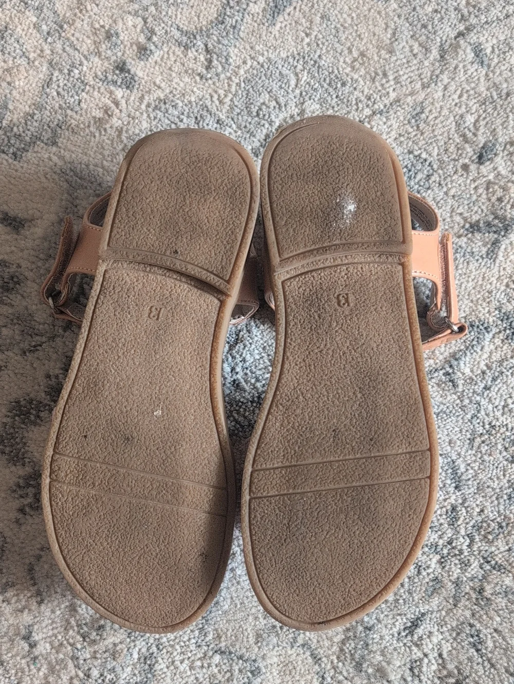 Girls 13 Gymboree Summer Sandals Velcro Comfortable